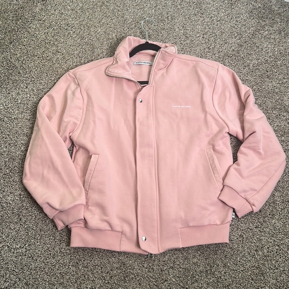 Martin Asbjorn pink zip up jacket size XL Barbiecore - Picture 11 of 15